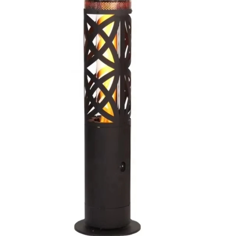 Outdoor Garden Backyard Terrace Wood Pellets Terrace Heater Fashion Stove Heating Energy Saving Pellets