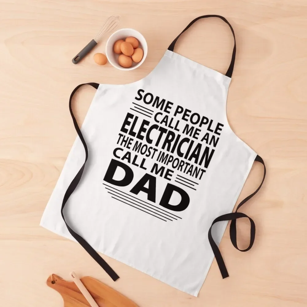 

Electrician Dad Apron Woman Work Nursing Apron