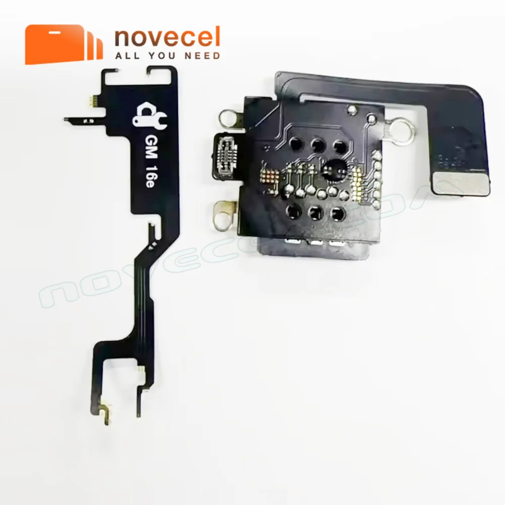 For iPhone 16E US Version ESIM Change to SIM Conversion Dual Sim Card Flex Cable Supports SIMHUB IC Bulit-in Card Tray