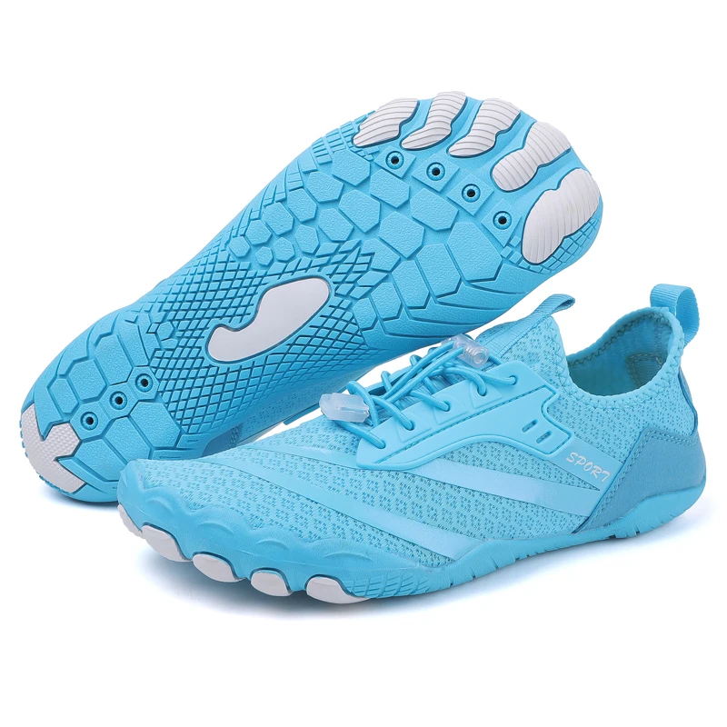 Large Size Unisex Outdoor Aqua Shoes Couples Vacation Seaside Barefoot Swim Shoes Beach Game Shoes Indoor Fitness Yoga Shoes