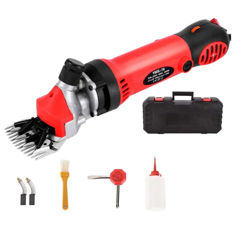 

A93Z Electric Shearing Wool Cutter Trimmer Tufted Scissors Carpet Fader Sheep Clipper 900W Power Cutting Machine EU Plug