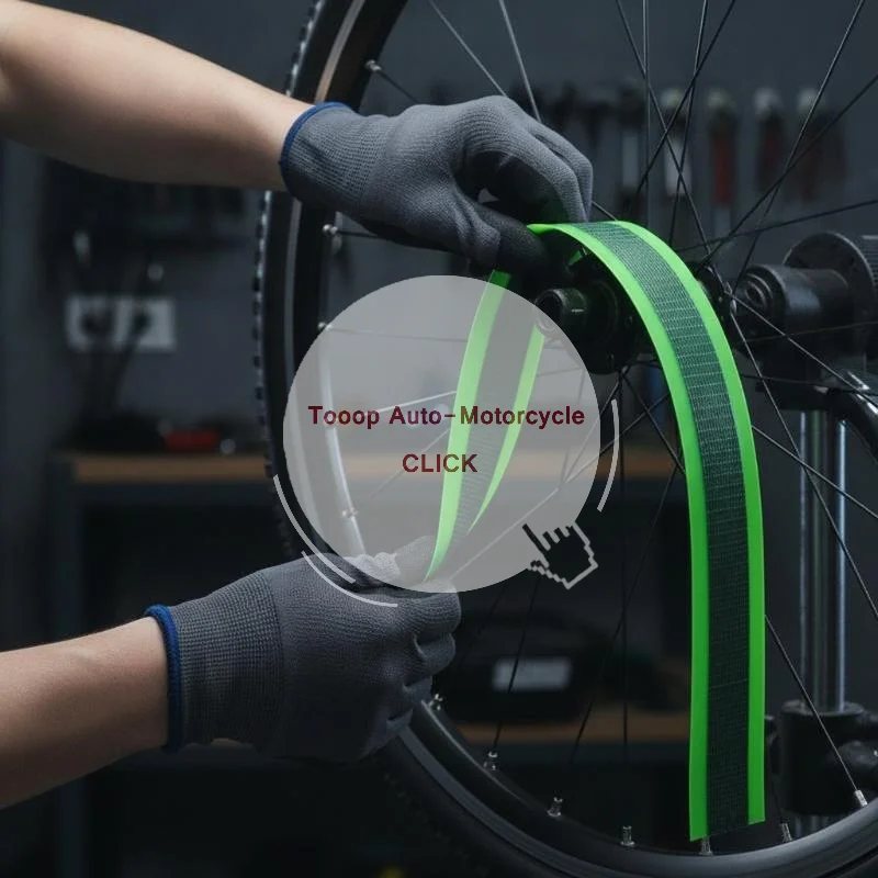 Lightweight TPU Glass Fiber Bike Tire Liner Anti Puncture Self Adhesive Pad for Casual Biking Use