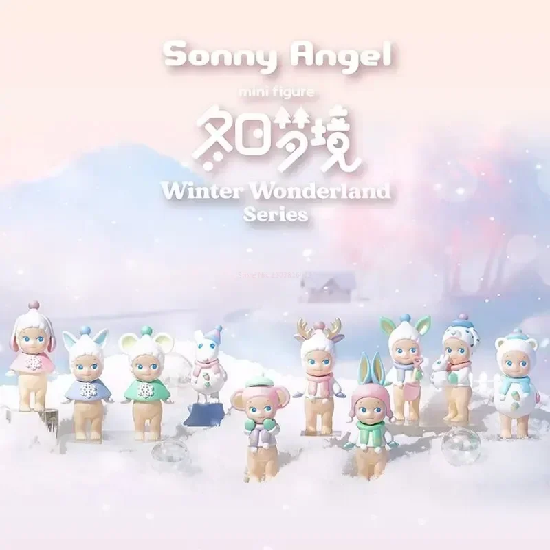 

Sonny Angel Winter Wonderland Christmas Mystery Surprise Series Blind Box Tide Play Doll Cute Hand-Made Birthday Decoration Gift