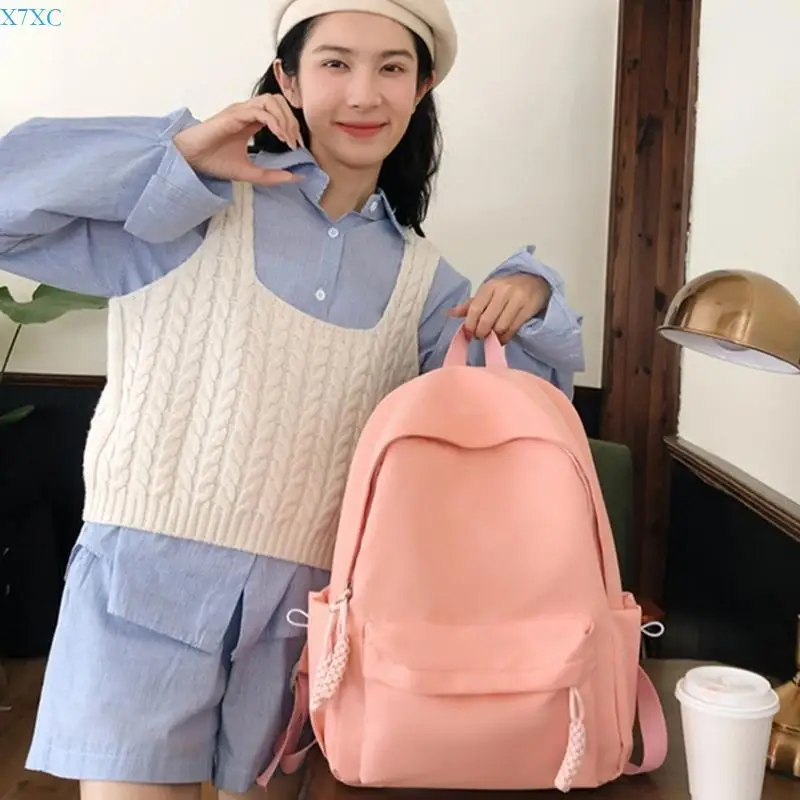 X7XC Stylish and Practical Backpack Nylon Rucksack Suitable for School or Getaways