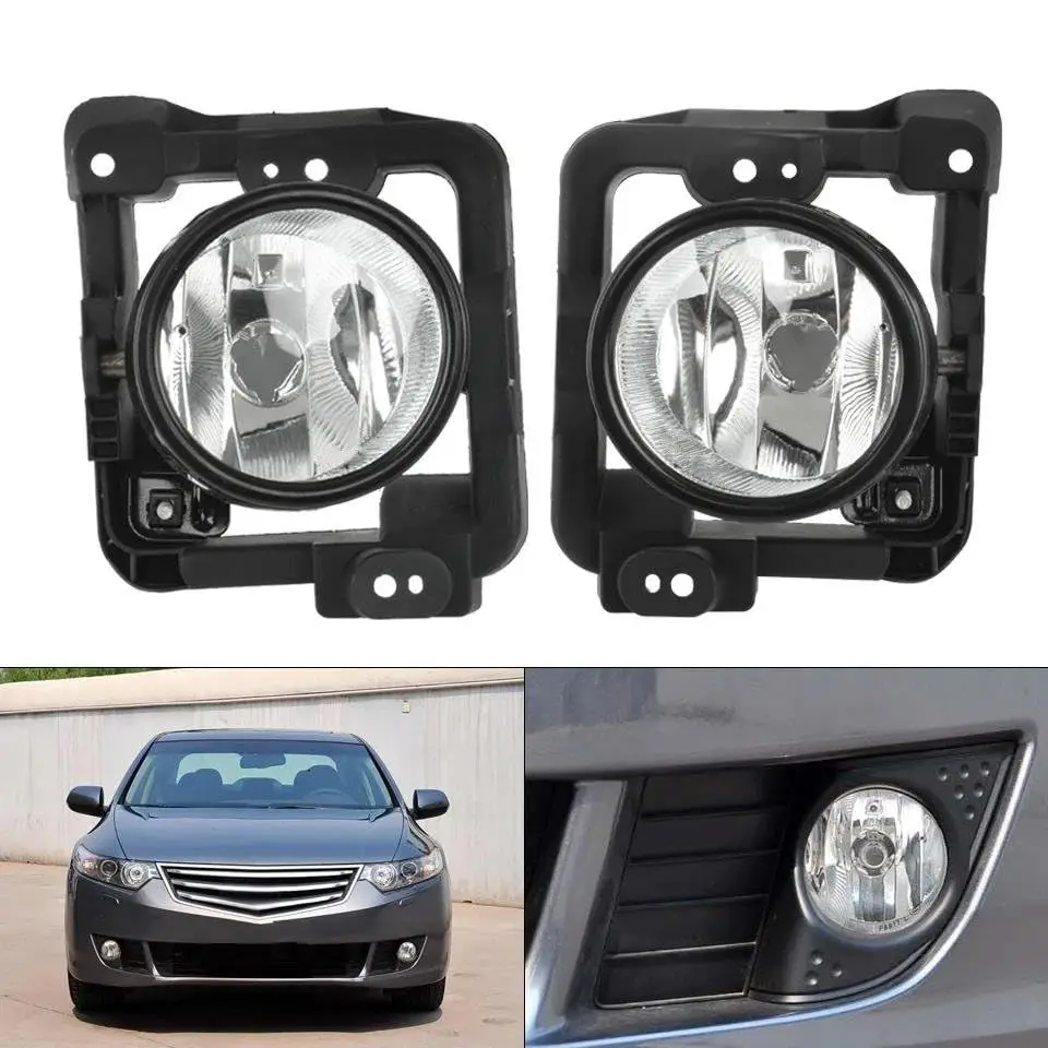 

Front Bumper Fog Light Lamp Foglight Fog Lamp News Zza for 2010 2011 2012 Accord Euro CU1 CU2 Acura TSX 2010-2012