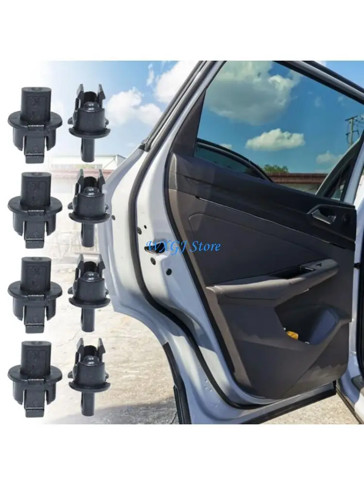 

37JE Car Door Sealing Strips Clip 3C0-837-975 Vehicle Bumper Clips Plastic Fastener Rivet Car Seal Strips Retainer Clip