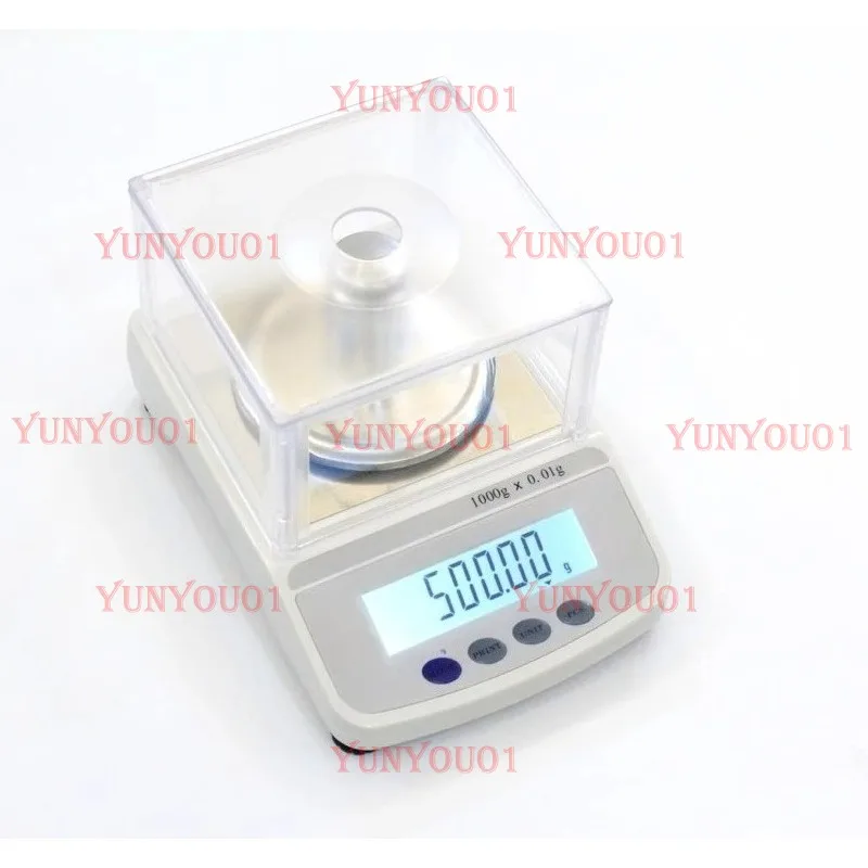Precision Electronic Balance 0.01g Jewelry Gold Scale Diamond Scale Connected To Computer 232 Experimental Electronic Scal