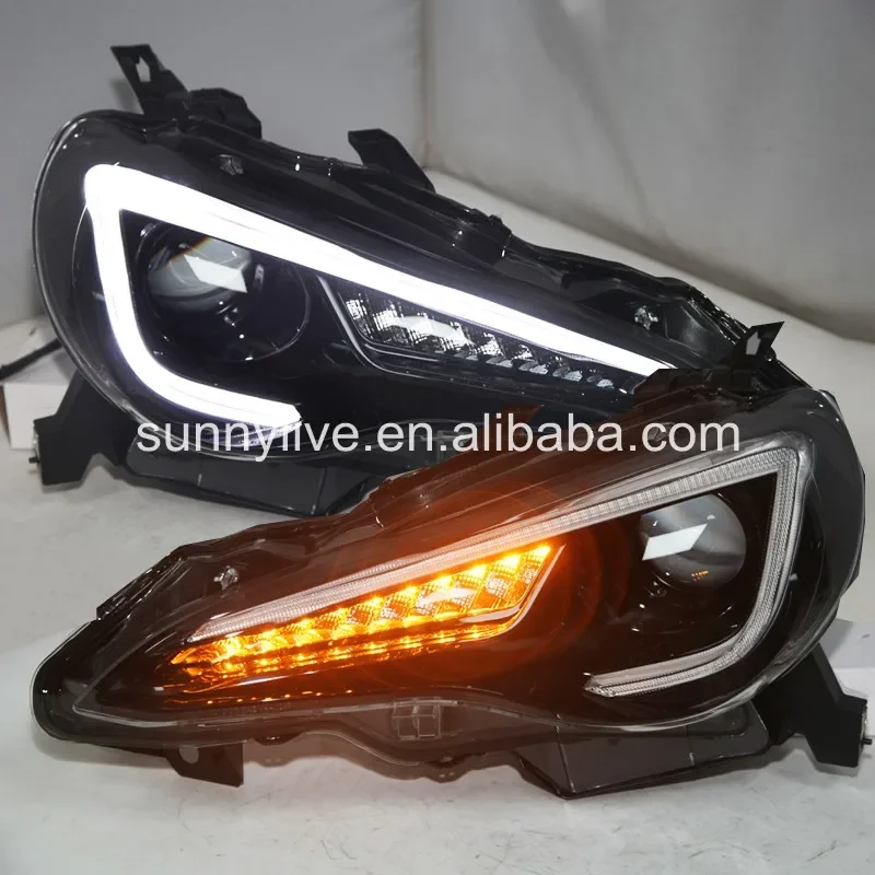 LED headlight For GT86 FT86 Head Lamps LED Moving  Turn Lights 2013-2015 Year YZ