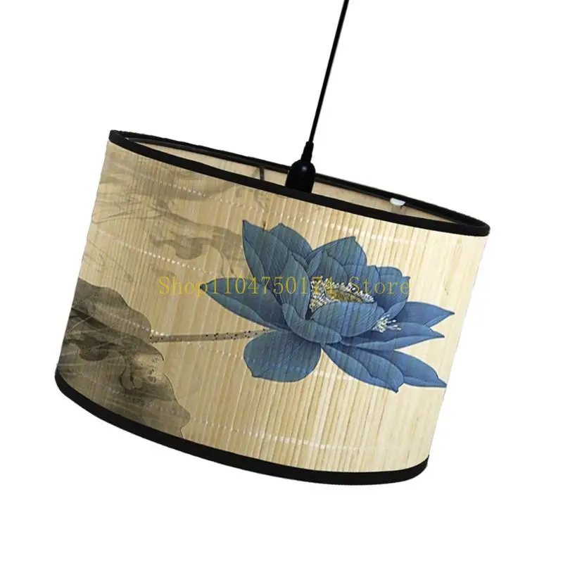 Home Decorative Wall Light Shade Wall Light Cover Table Light Shade E27 Interfaces Bamboo Lampshades Easy to Use top sale