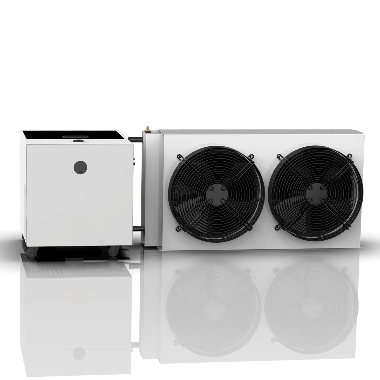 

Immersion Cooling Home Kit C2 Can Run 2 Machines Provides 12kW Cooling Capacity At 30 Deg With Dual Fans Universal Wheels