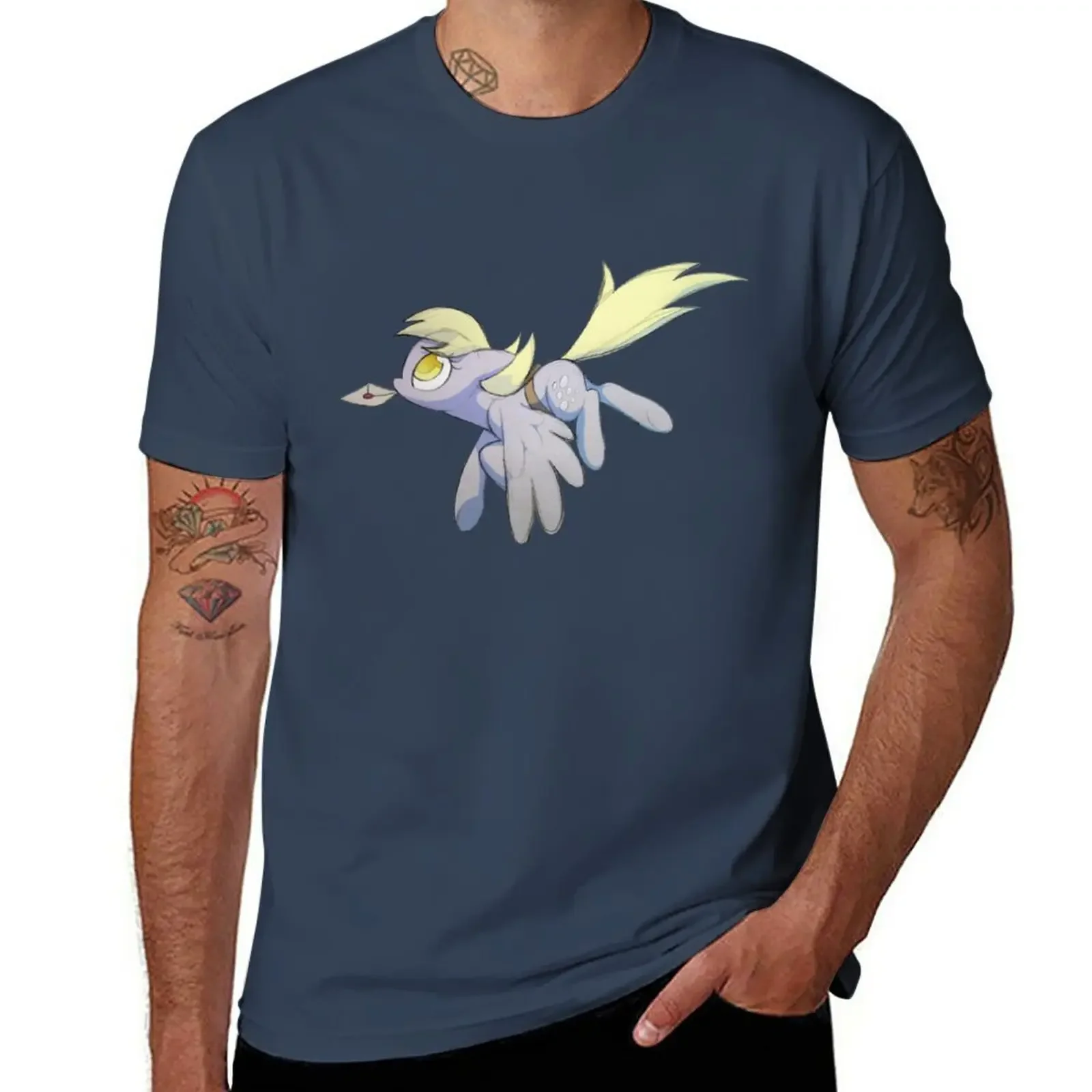 Derpy Hooves has mail T-Shirt customizeds Blouse mens graphic t-shirts funny