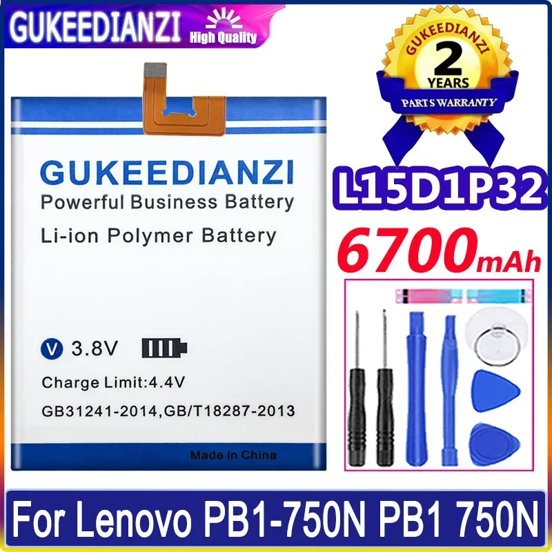 4250mAh L15D1P32 High Quality Battery For Lenovo Tab3 8 Plus TB-8703F 8703N 8703X 8703 PB1-750N Batteries Bateria