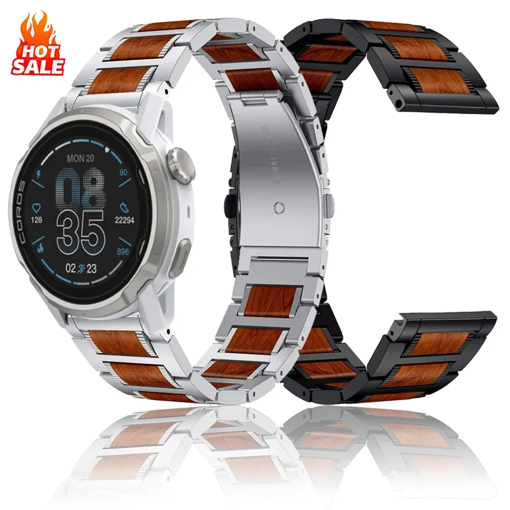 22Mm Metal Rosewood… - image