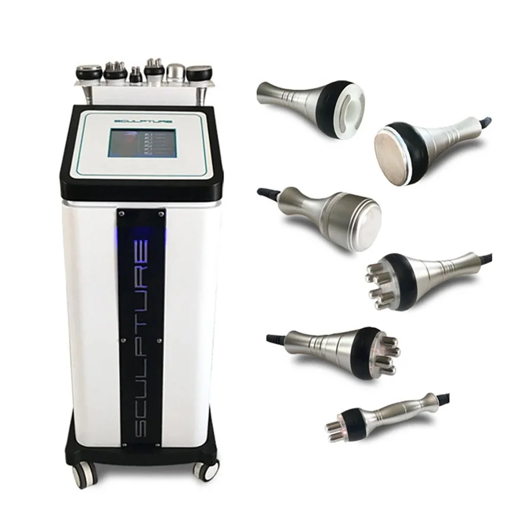 

Professional Radiofrequency Lipolaser 6 in 1 Vacuum Therapy Cavitation 40k System Cavitation Skin Fat Removal Slimming Machine