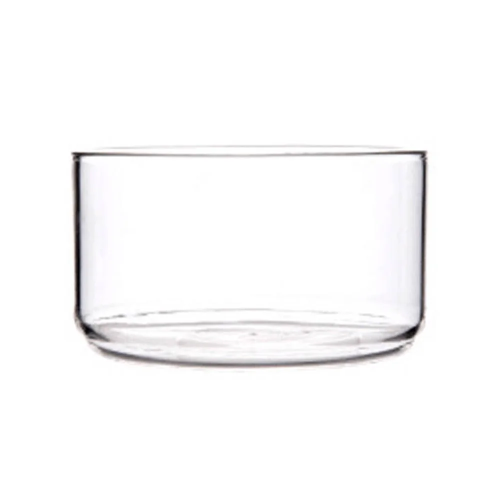 Salad Bowl Heat Resistant Glass Transparent Dessert Bowl Instant Noodle Bowl for Serving Fruit Vegetable Breakfast (without Lid)