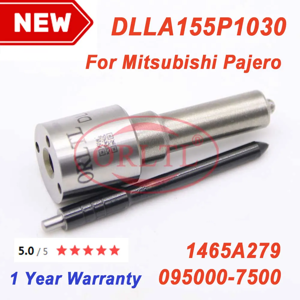 

ORLTL Auto Spare Parts Nozzle DLLA155P1030 Commmon Rail Nozzle DLLA 155 P 1030 For 095000-7500 1465A279 for Mitsubishi Pajero