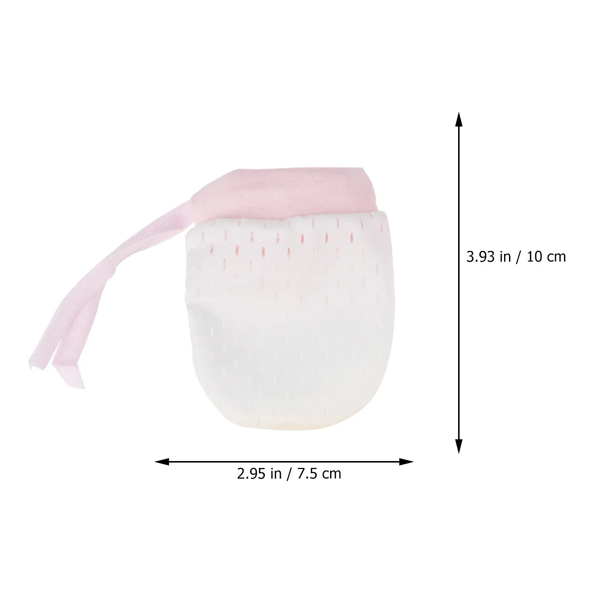 

4Pairs Baby Anti-Grasping Gloves Newborn Face Protection Gloves Fashionable Ice Silk Design Suitable for Summer Use 1