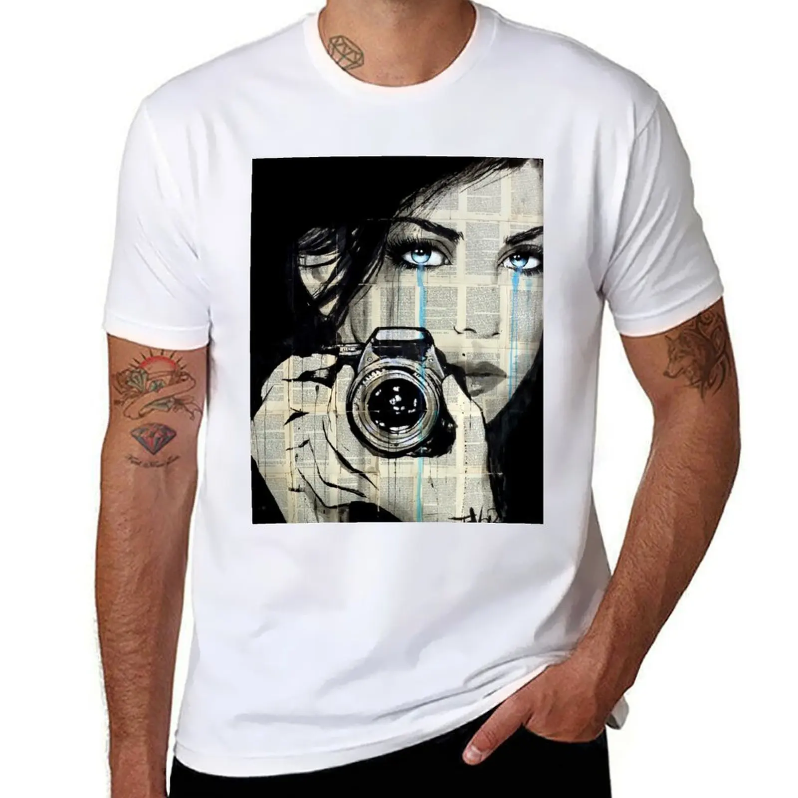 

caught T-Shirt anime tshirt men t shirt cotton 100% man t shirts for men casual T-shirt