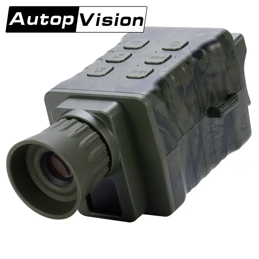 

NV3000 4K 2inch Screen Infrared Monocular Scouting 5x Zoom Day and Night Vision Goggle Telescope for Hunting