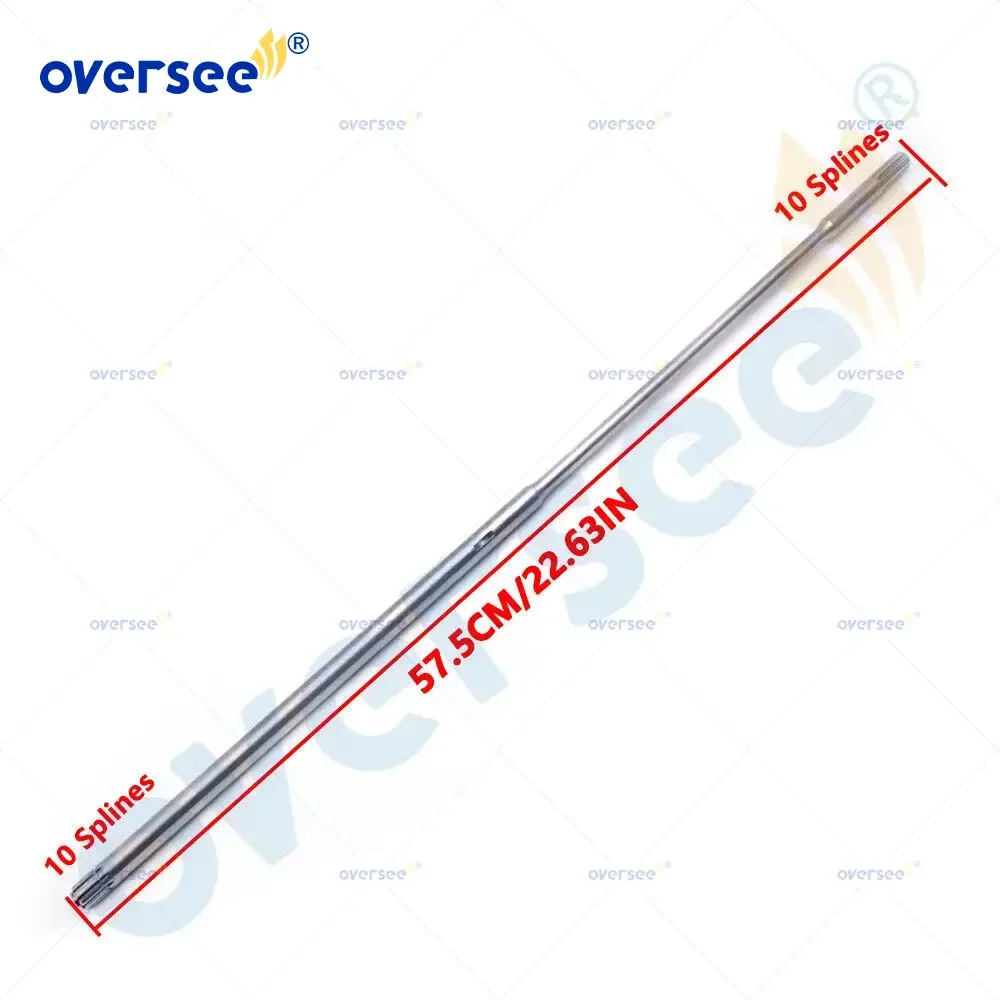 

Oversee 6AU-45511-00 Drive Shaft Short For Yamaha F9.9SMHA 4-Stroke 9.9HP Outboard Engine Driveshaft 6AU-45511-00-00