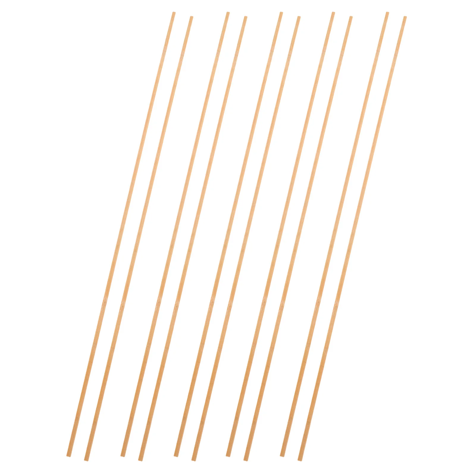 

10Pcs Kite Making Materials Reinforced Bamboo Dowel Rods 6mmx60cmx2mm Lightweight Stable Frame Sticks for Kids Parent Assembly