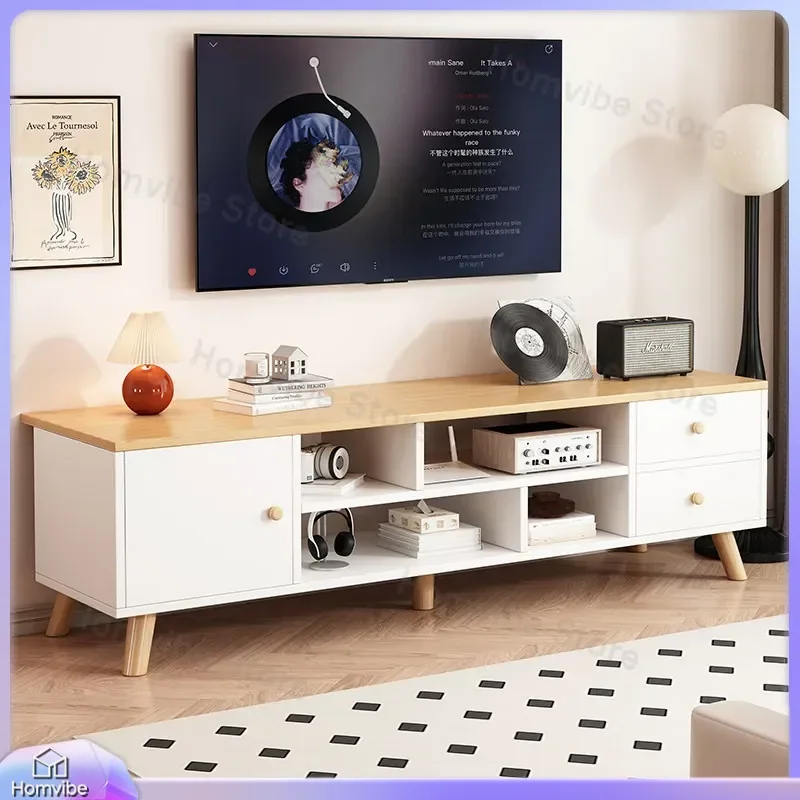 Modern TV Stand Cabinet for Living Room Small Apartment Storage Console Table Simple Media Unit Furniture Home Decor 2026 New