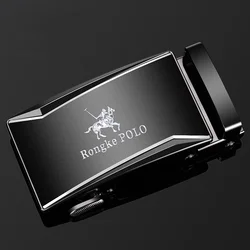 Men Automatic Ratchet belt accessories buckle for 3.5cm belt replacement buckle leopard pattern fashion belt accessories buckle