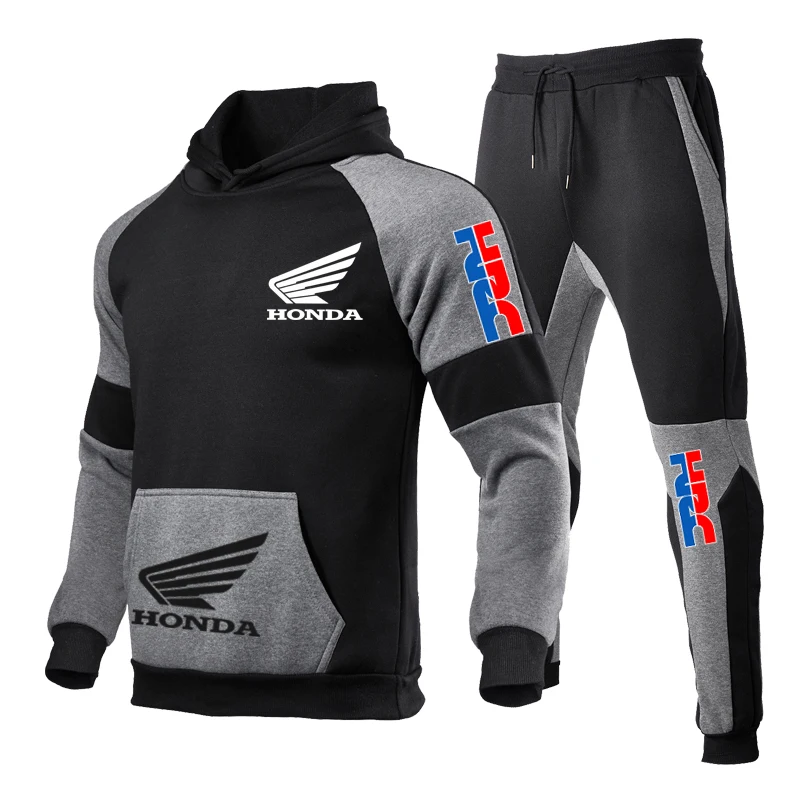 New men's racing suit - Honda's new patchwork color combination