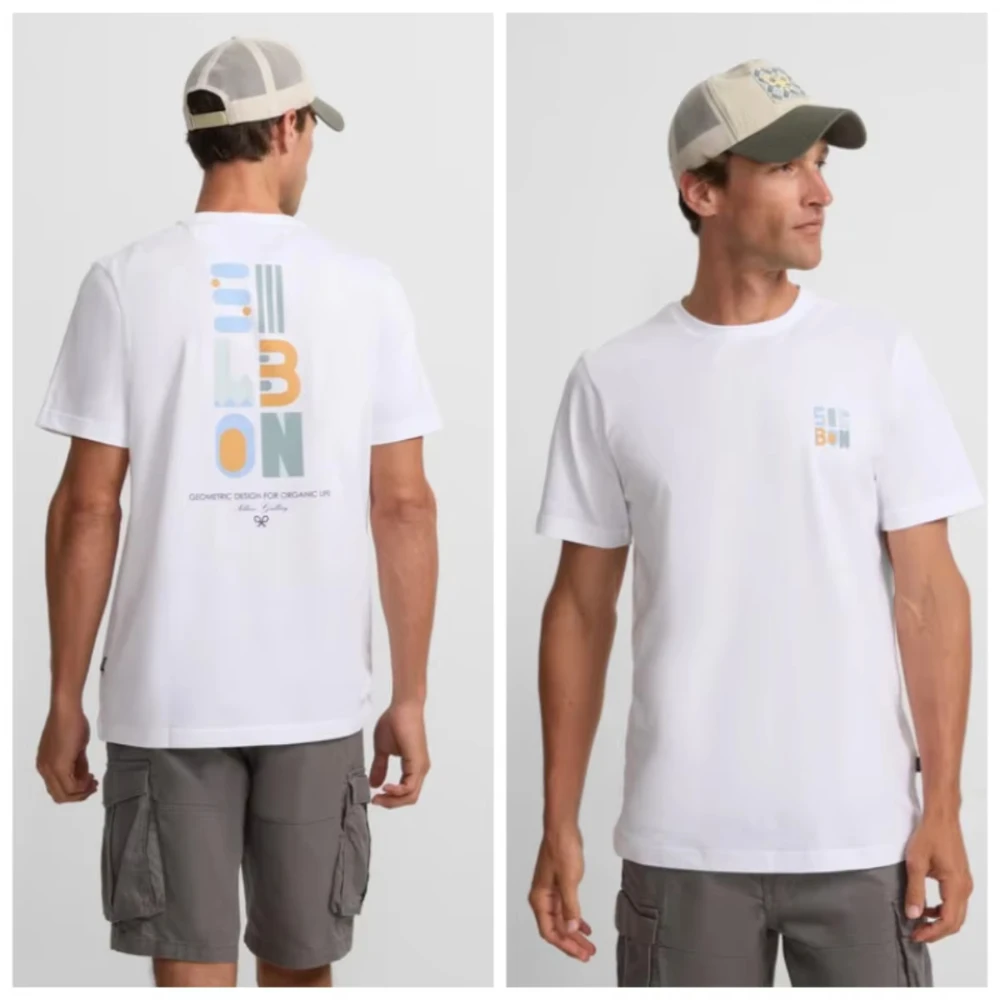 2025 Summer fashion brand casual short-sleeved tops New SIL letter-printed high-quality men's and women's short-sleeved T-shirts