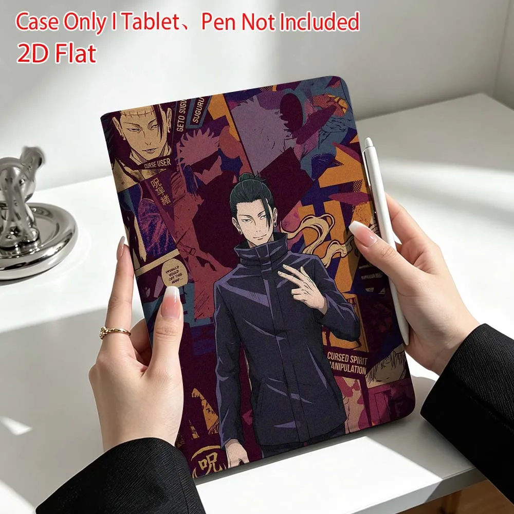 Anime Geto Gojo Soft For Lenovo Xiaoxin Pad Pro Tab P12 P11 11 13 11.2 inch K11 Plus Pen Tray Tablet Case
