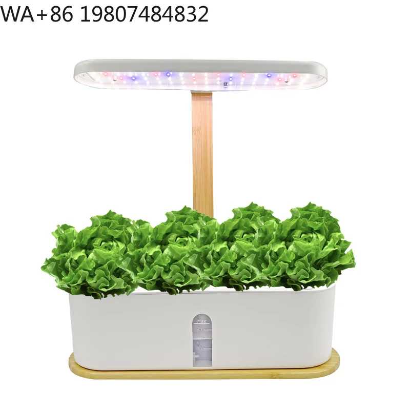 Foldable Full Spectrum LED Grow Matching Hydroponic Cultivation Kit Portable Soilless Planting Pot For  Balcony Herb Vegetable