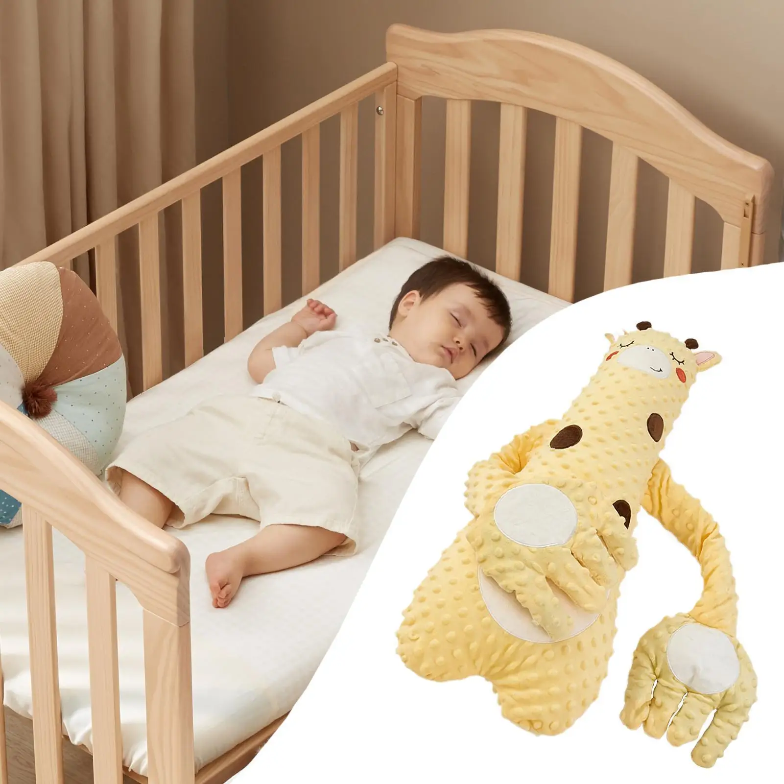 수면을위한 아기 패턴 아기 수면 자동 비터 피부 친화적 인 유아 깜짝 방지 슬래핑 소년 소녀를위한 진정 장난감