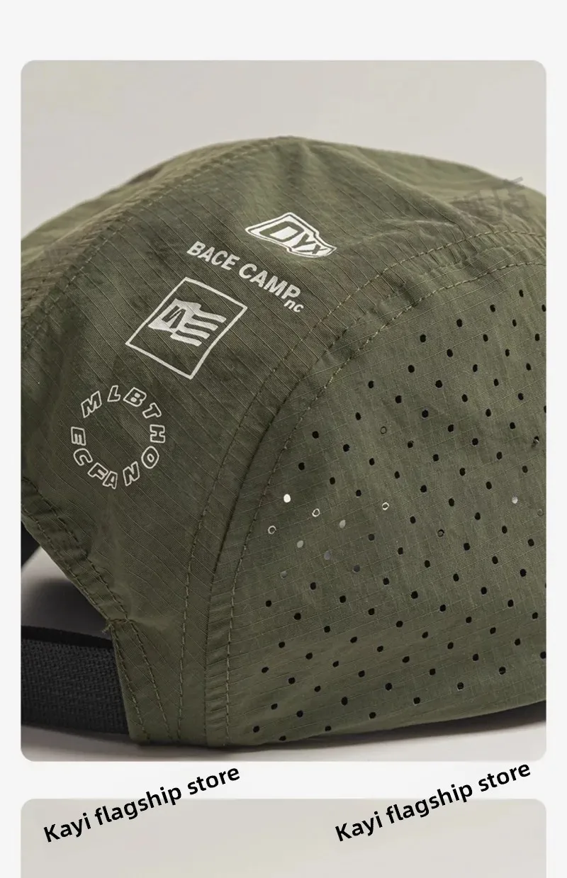 Sommer dünne atmungsaktive Mesh-Baseballmützen für Männer und Frauen Outdoor Camping Freizeit Sonnenschutz schnell trocknende Wanderhüte – Detail 10
