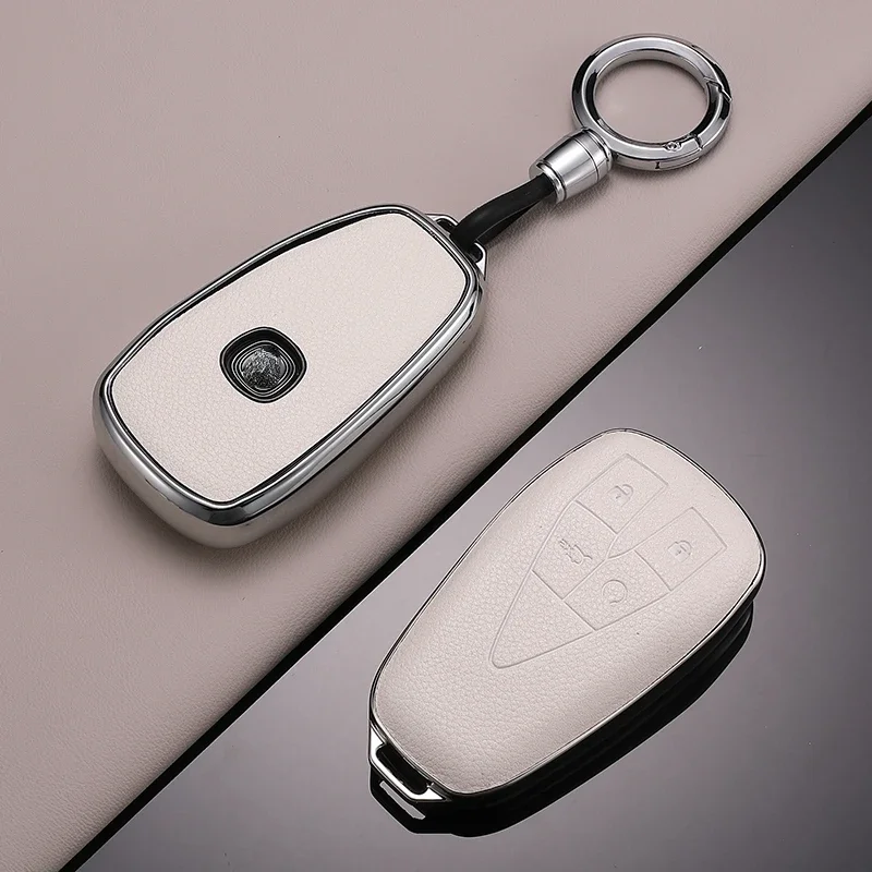 

Car Key Protection Cover Suitable for Chang An UNI-T UNI-V UNI-K Three Four Buttons TPU Ivory Car Remote Key Case Cover