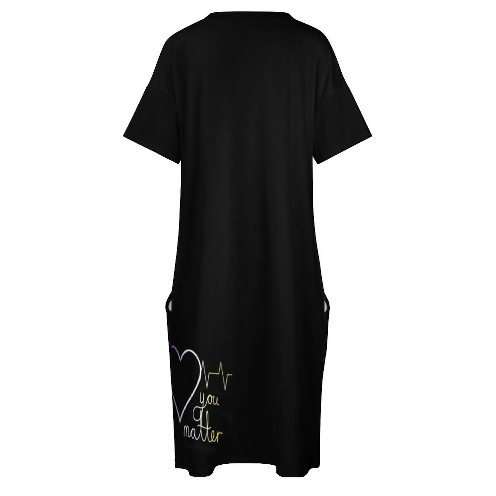 Non Binary Pride heartbeat กระเป๋าหลวมชุดเดรสหรูหราสําหรับผู้หญิงเสื้อผ้าผู้หญิงเกาหลีสไตล์ชุดเจ้าสาวงานแต่งงาน 2025