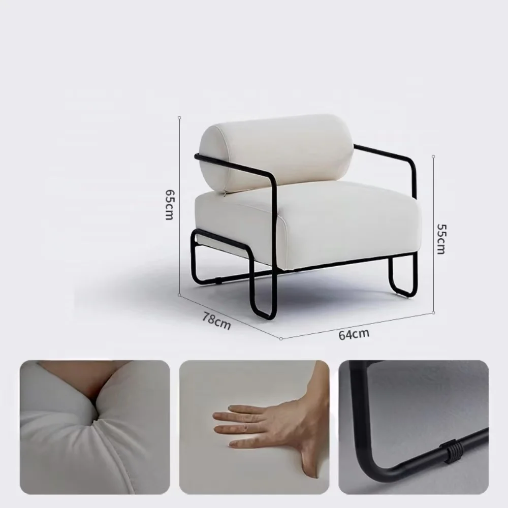 Eenpersoonsfauteuil in middeleeuwse stijl