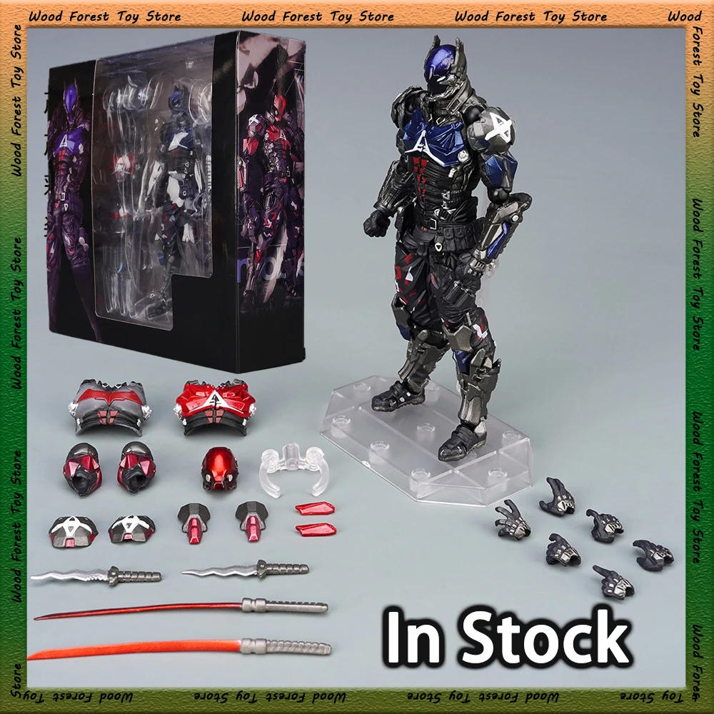 Batman Arkham Knight Statue Yamaguchi-style 024 Arkham Knight Action Figure Gk Figurine Collectible Model Toys Christmas Gift