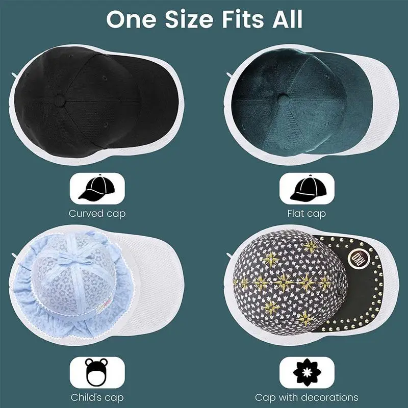 Multifunctional Baseball Caps Washer Hat Washer Frame Anti-deformation Caps Protector Rack For Dishwasher Washing Machine