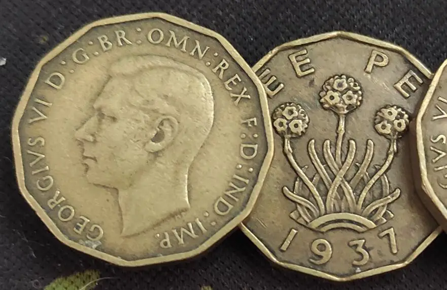 NO2: 21 ملم 1937-1952,100% عملة تذكارية أصلية حقيقية، المجموعة الأصلية