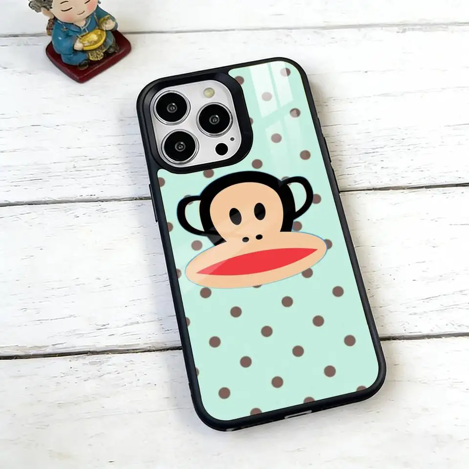 Funda para iPhone 17,16,15,14,13,12,11 Plus,Pro con logo de moda P-Paul f-Frank, magnética para carga inalámbrica Magsafe 6
