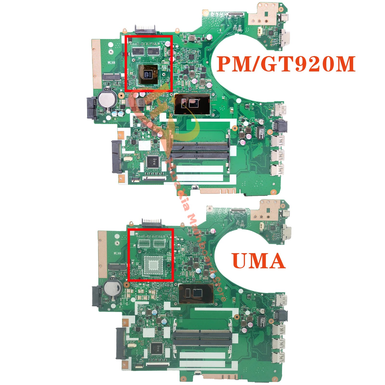 ノートブックマザーボード,メインボード,p2540uj p2530uj p2540uq p2540uv p2540ub p553uj p553ua p2540u p553u p553u i3 i5 i7 umaまたはgt920m