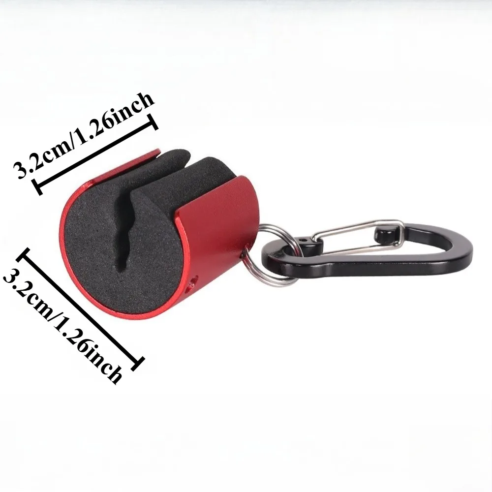 1PC Wearable Fishing Rod Holder Portable Fishing Rod Clip with Fly Fishing Tackle Accessories Rod Assistant Tools