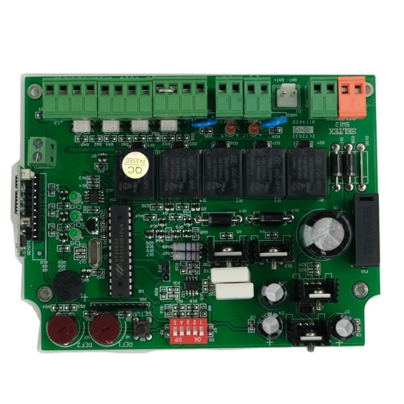 

Печатная плата управления постоянным током для автоматического открывания ворот с поворотным рычагом