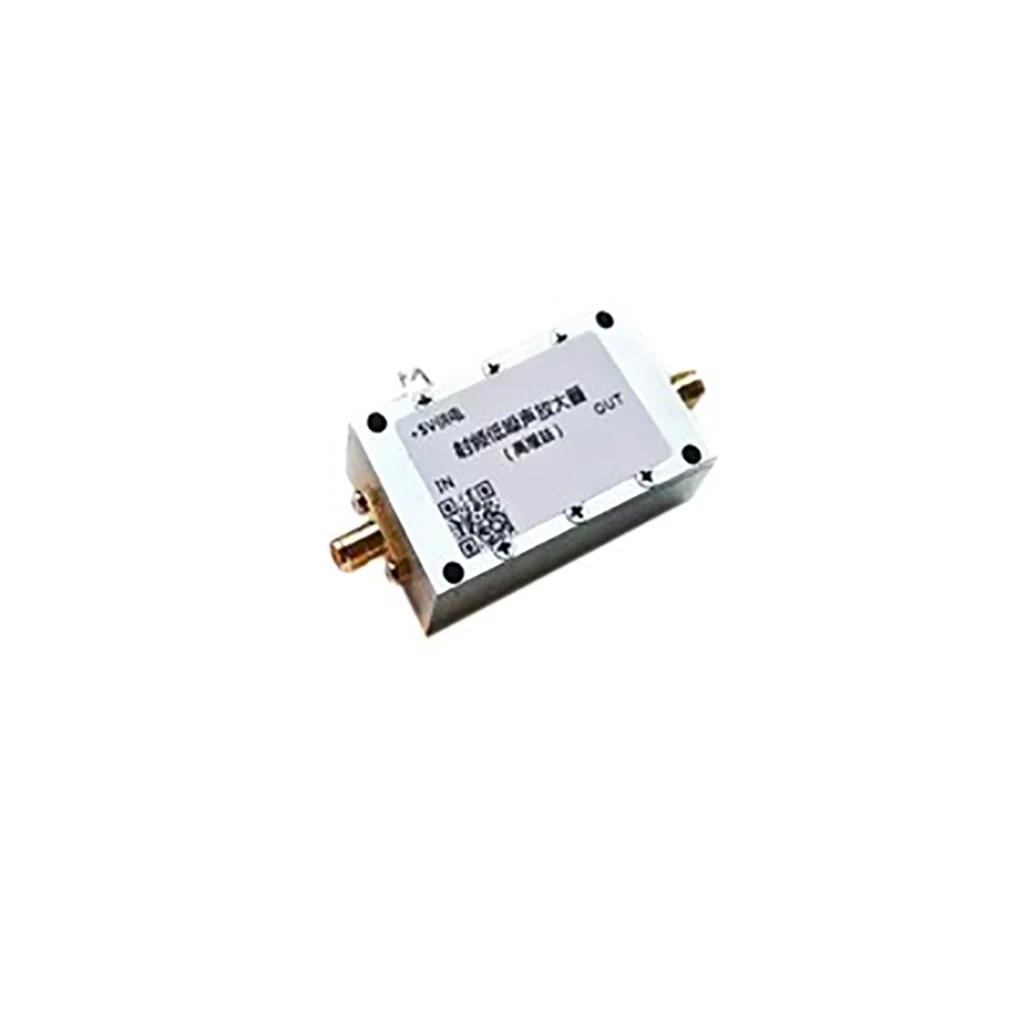 SMA RF منخفض الضوضاء مكبر للصوت ، 0.01-4GHz ، 40dB ، مكاسب عالية ، دعم 5V ، LNA ، UHF ، VHF ، ونظام تحديد المواقع للنطاق العريض ، وأنظمة ، مطياف