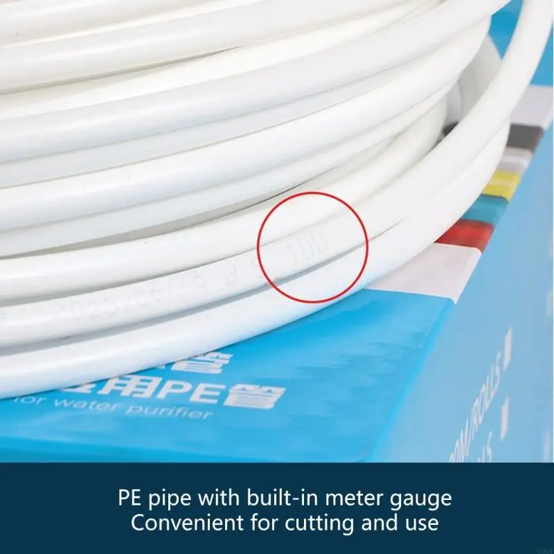 50 Meter PE Liquid Delivery Tube 3/8Inch Diameter Flexible Layout Design Liquid Transfer Hose Perfect for Home Plumbing