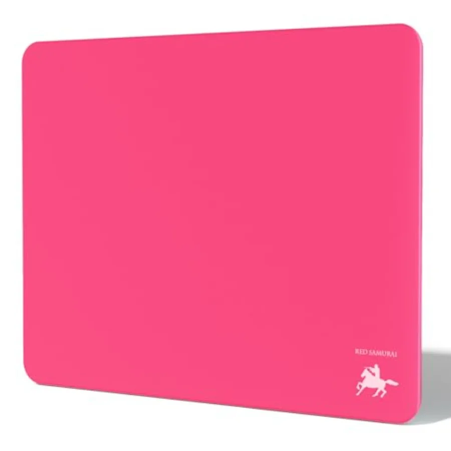 Glass Mousepad for Gaming 2mm Ultra-Thin Hard Gaming Mousepad Glass Mouse Pad for Esport 12.2"x16.1" Tempered Glass Ultra-Smoot