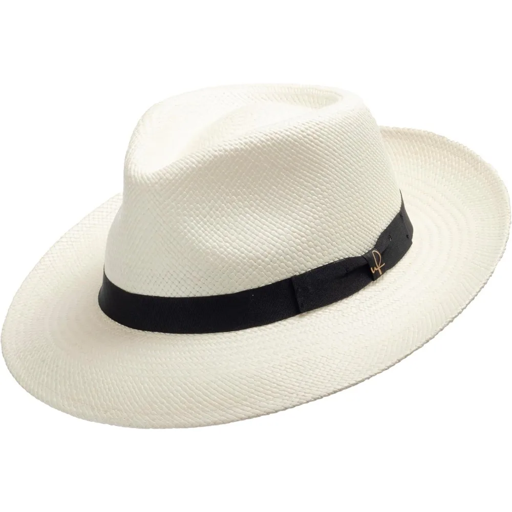Classic Lightweight Panama Straw Hat, Retro Style for Genuine Summer Wear