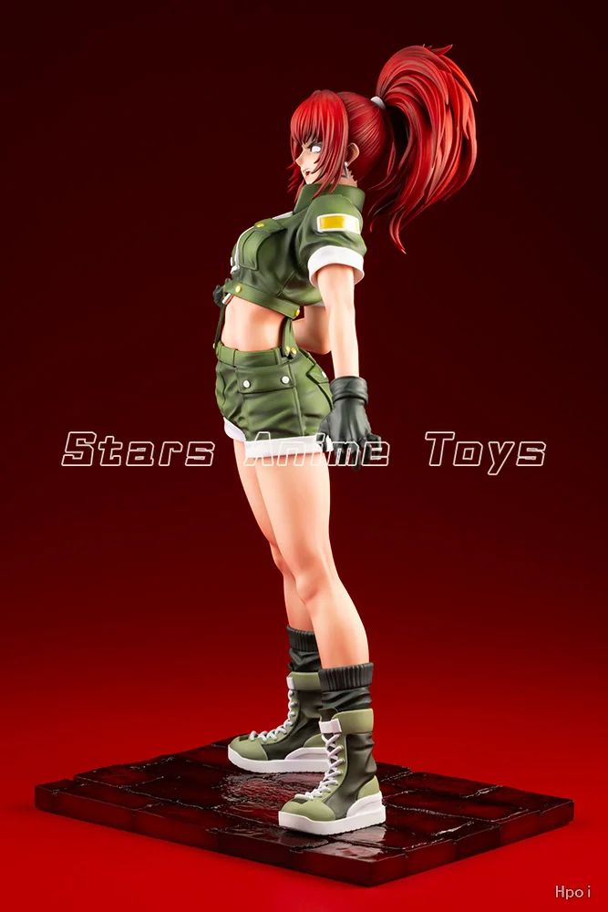 【Przedsprzedaż】Oryginalna figurka KOTOBUKIYA SNK Beautiful Girl THE KING OF FIGHTERS '97 Leona Heidern 1/7 Kolekcja Zabawek