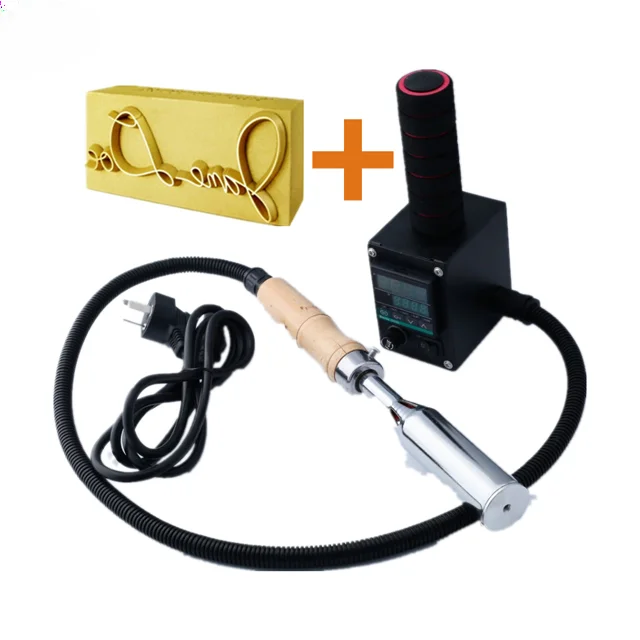 Professional Soldering Iron for Custom Branding Stamp Logo with Digital Screen