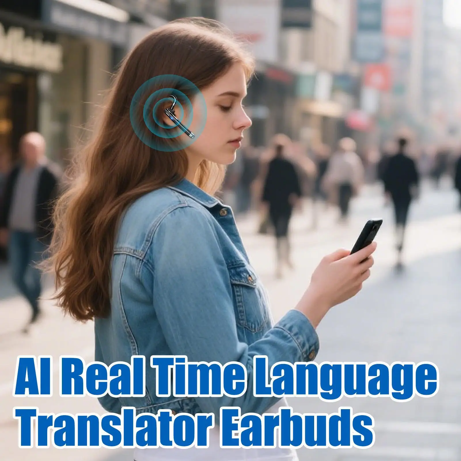 

Переводчик языка в реальном времени, наушники-переводчики, наушники, беспроводное устройство для перевода шумоподавления для